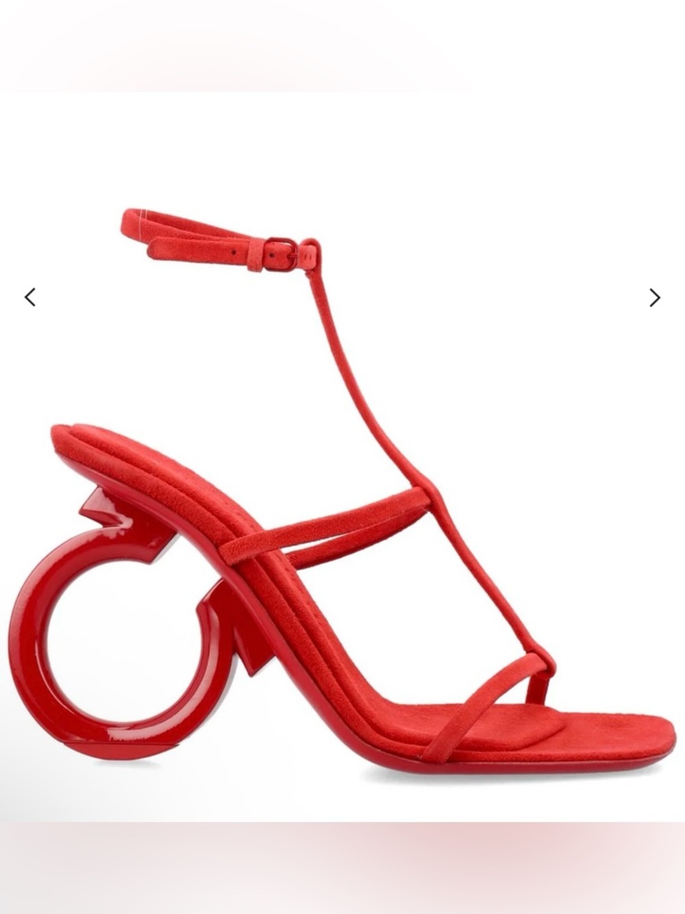 Authentic Ferragamo Elina X5 Suede Sandals Size 6.5C and 7C- good for wider feet
